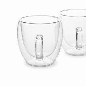 Set de 2 Tazas Espresso Doble Pared 80 ml Kitchenware