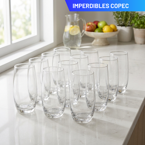Combo 12 Vasos Altos 520 ml Maison Verre (3 Sets de 4)