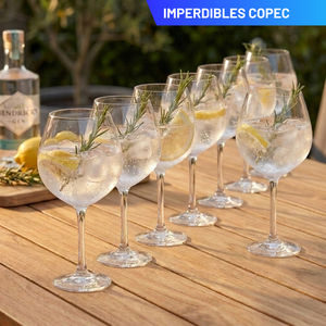 Combo 8 Copas Cóctel de Cristal 800 ml Maison Verre (2 Sets de 4)