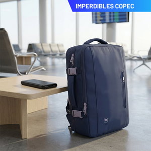 Combo Mochila de Viaje Viral Radal XL 40L Morado + Powerbank Energizer 10.000 mAh