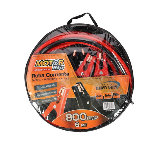 Cable Robacorriente 800A 6 Mt Motorlife