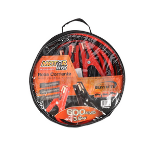 Cable Robacorriente 600A 3,6 Mt Motorlife