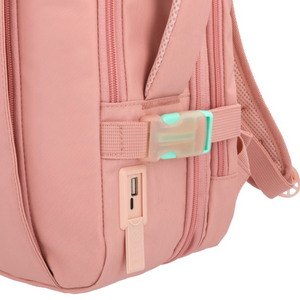 Mochila de Viaje Cabina 40Lt Xtrem Discovery Rosada