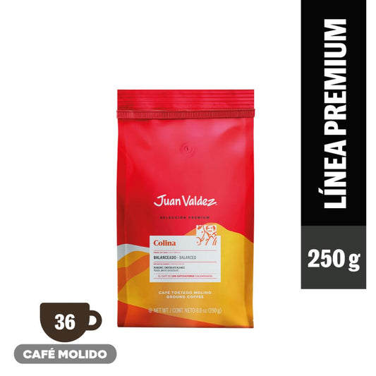 Café Molido Juan Valdez Colina 250 g