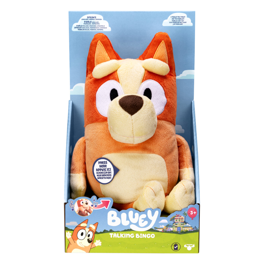 Bluey Peluche Bingo Con Sonidos