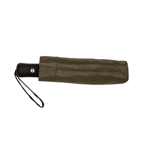 Combo Bandolera y Paraguas Retráctil Verde Oliva