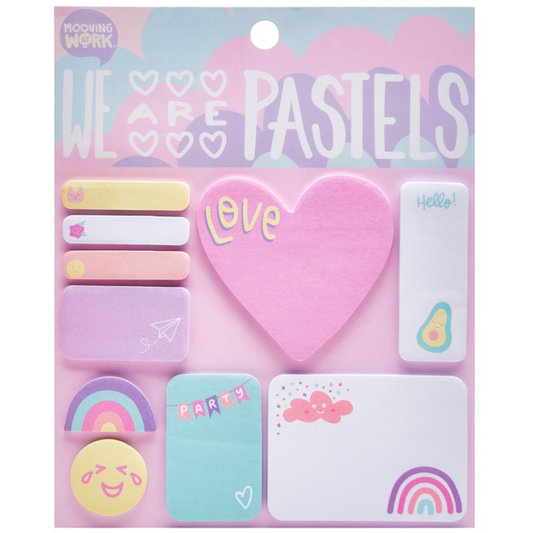 Maw Pastel Set De Notas Adhesivas