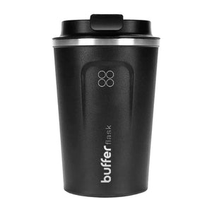 Mug Para Café Buffer Acero Inoxidable 500Ml Negro