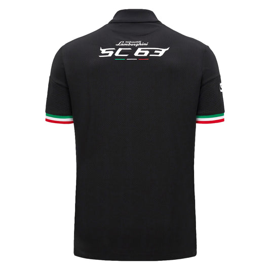 Polera Polo Le Mans-Daytona Lamborghini Macron Hombre