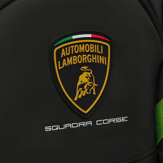 Mochila  Lamborghini Negro/Verde M24