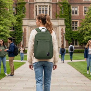 Mochila Pittford Oliva porta notebook Saxoline