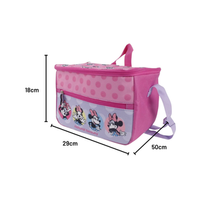 Lonchera Infantil 7,7L Cuadrada Minnie