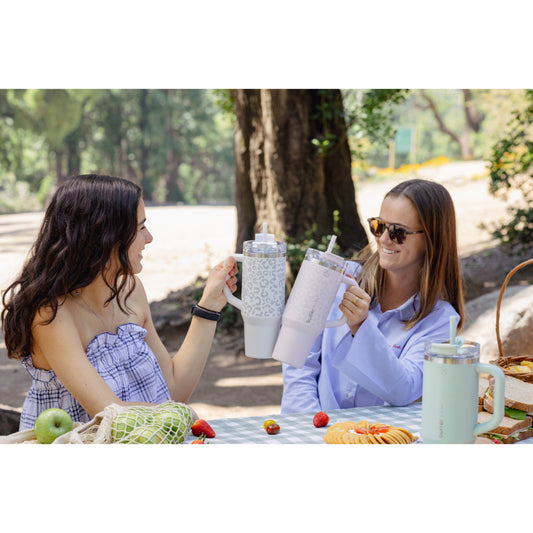 Botella Termica Mug Buffer Bora Bora 1,2Lt Frio y Calor Leopard