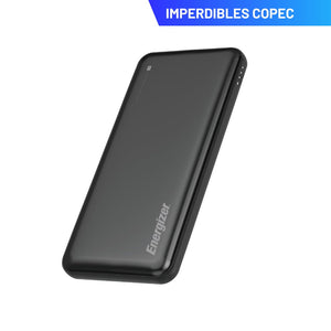 Combo Powerbank Energizer 10.000 mAh + Parlante Bluetooth Impermeable Negro 20W