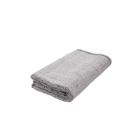 Manta Sherpa 125x150cm Gris Jaspeado