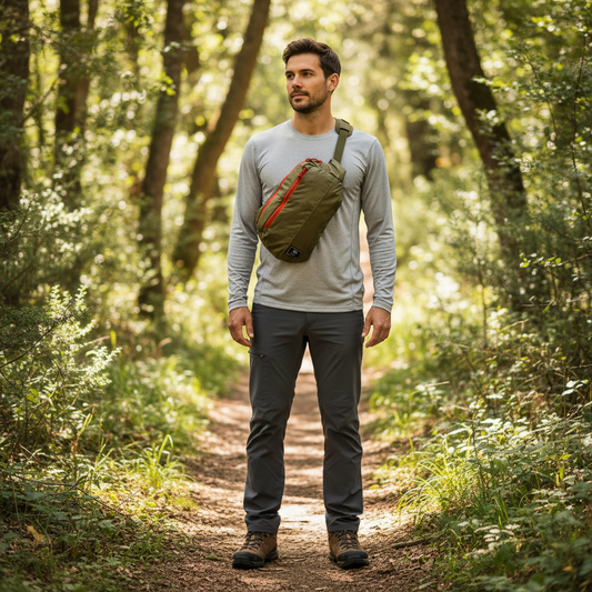 Mochila Cruzada Sling Militar Llaima