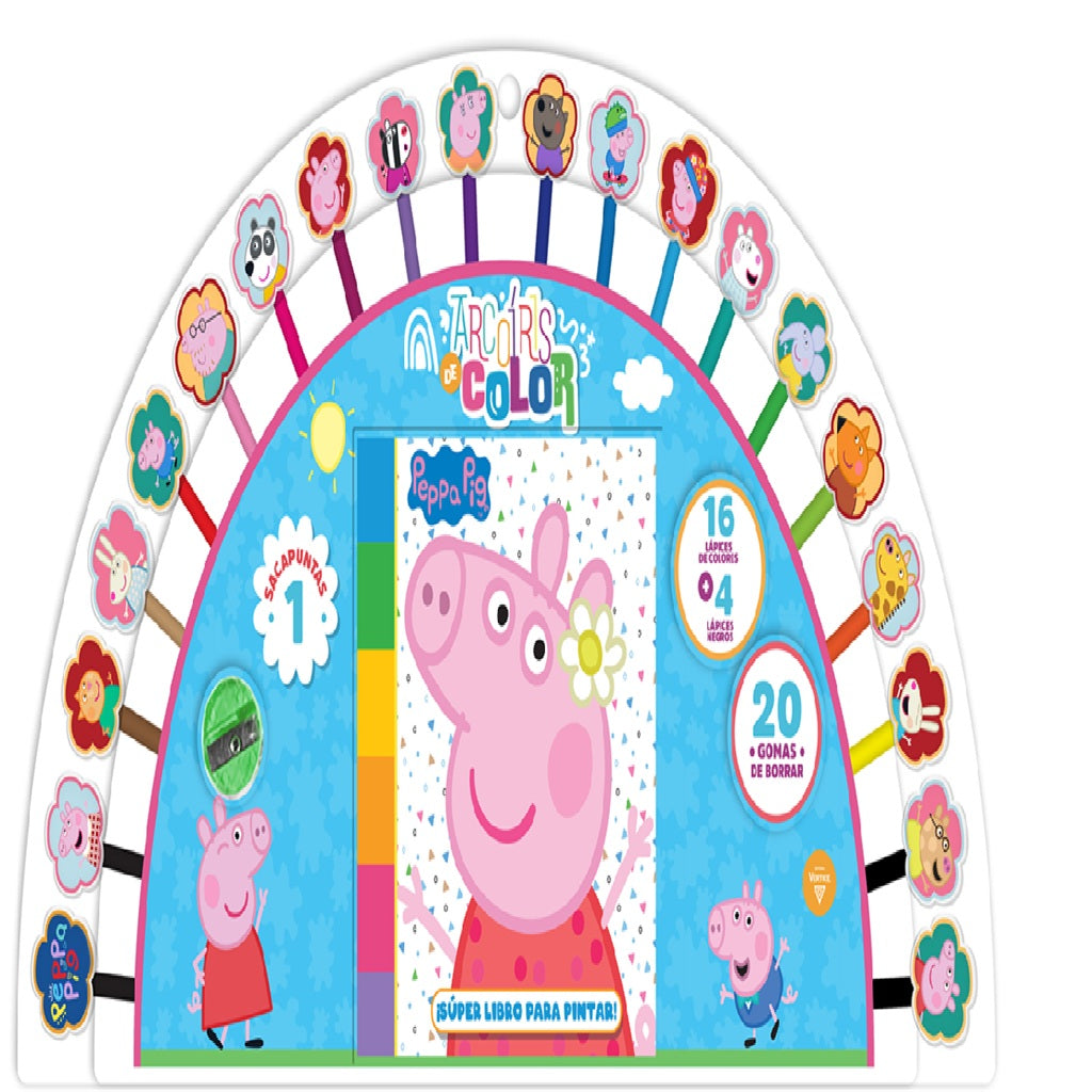 Set Arcoiris Peppa Pig