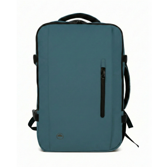 Combo Mochilas de Viaje Viral XL 40L Llaima Color Negro y Azul