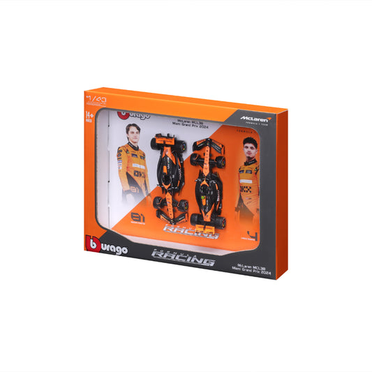 AUTO 1:43 Race Mclaren MCL38 (2024) 2-Pack