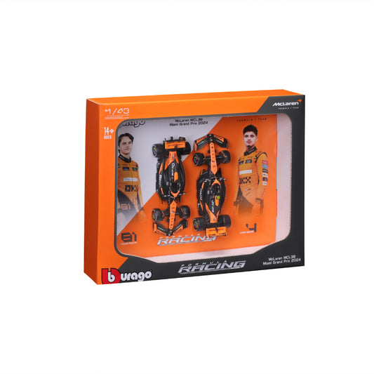 AUTO 1:43 Race Mclaren MCL38 (2024) 2-Pack