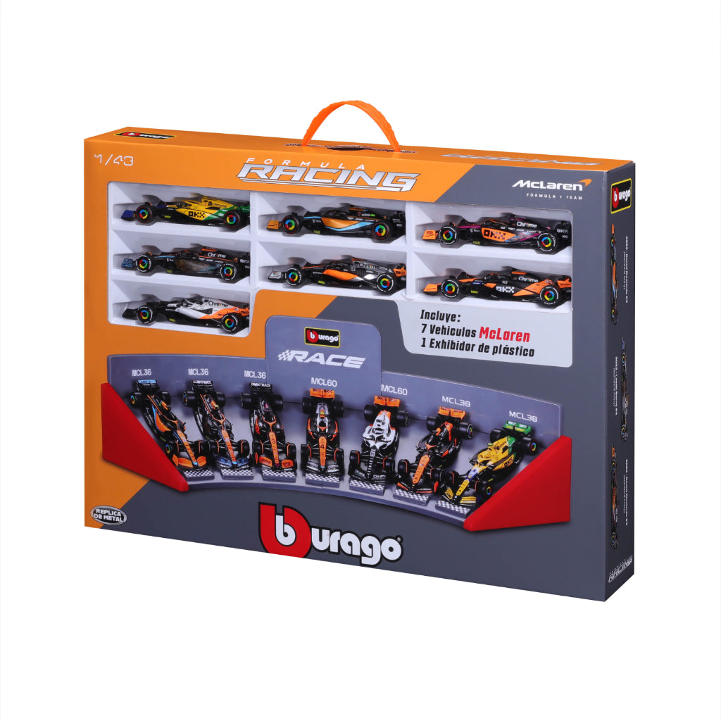 McLaren Remix& マイガールフレンド/Dark Side 3点セット Auto a Escala 1:43 McLaren Race Formula 7 | Tienda Copec