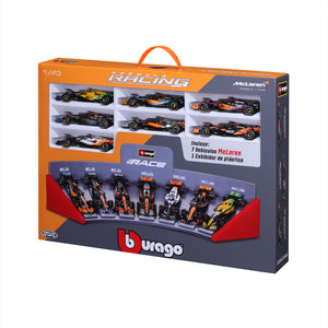 AUTO 1:43 Maclaren Race Formula 1 Pack 7 Autos