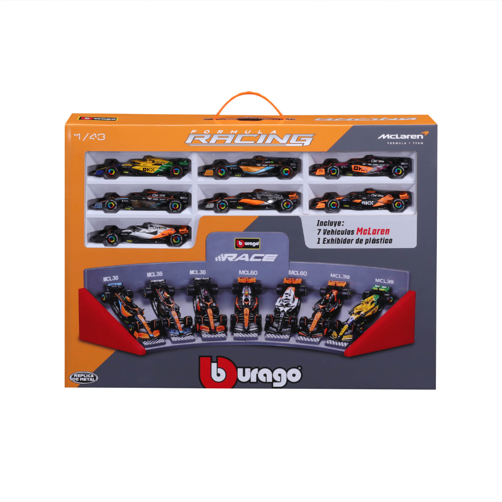 ミニカー 1:43 DC Design GO Indian Concept car Auto a Escala 1:43 McLaren Race Formula 7 | Tienda Copec