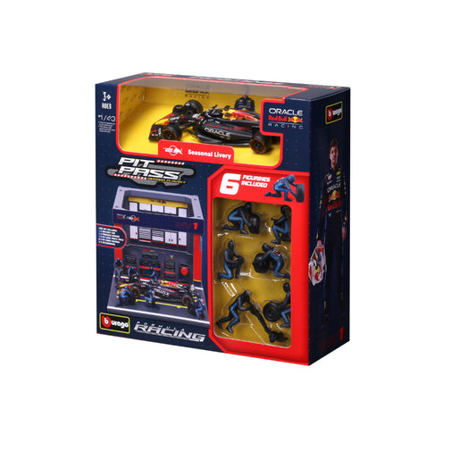 AUTO 1:43 Oracle Red Bull Racing Rb20 Pit Pass 2024 Verstappen