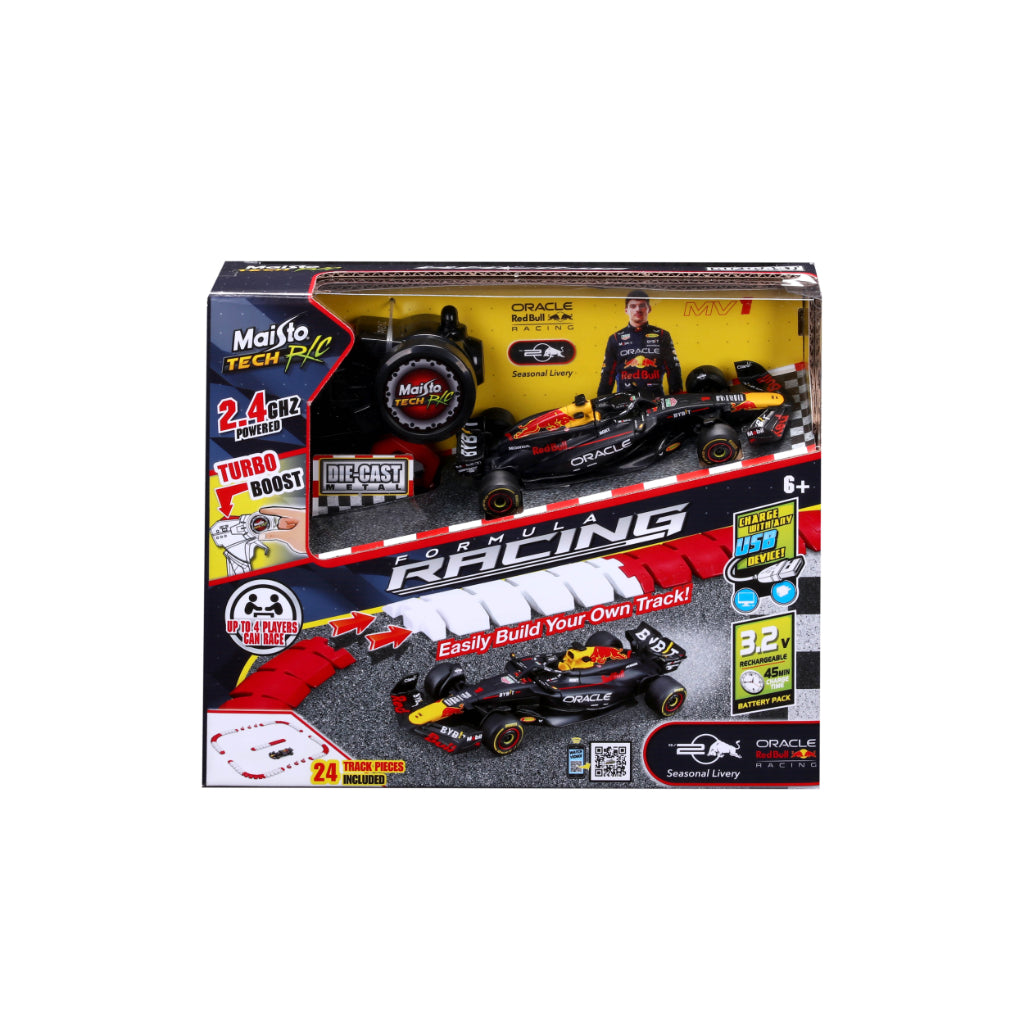 Auto RC 1:41 Red Bull RB20 2024 con Pista | Tienda Copec
