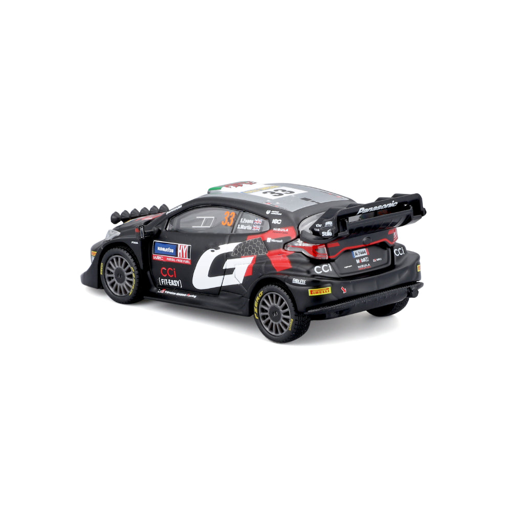 TOYOTA GR YARIS Rally1 ＃18 2024（1／43） Auto a Escala 1:43 Toyota GR Yaris Rally 2024 | Tienda Copec