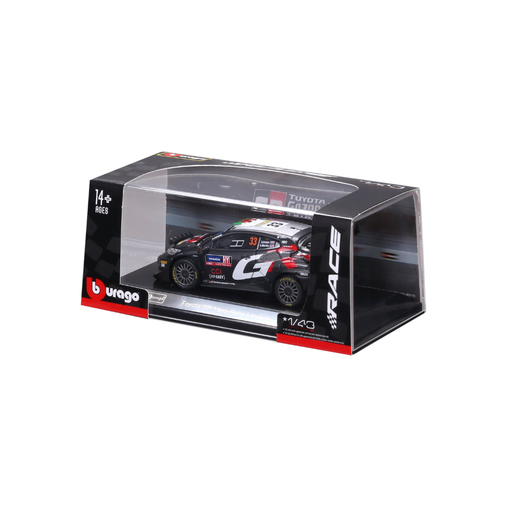 TOYOTA GR YARIS Rally1 ＃18 2024（1／43） Auto a Escala 1:43 Toyota GR Yaris Rally 2024 | Tienda Copec
