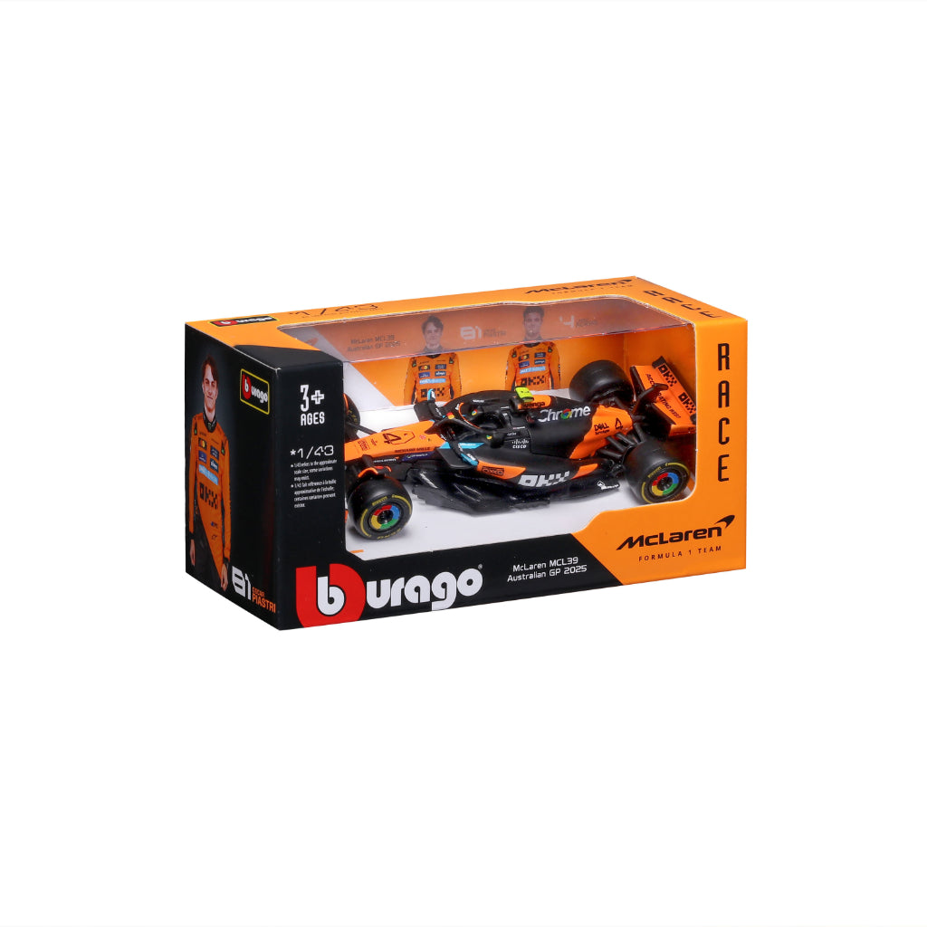 Auto a Escala 1:43 McLaren F1 2025 Piastri | Tienda Copec