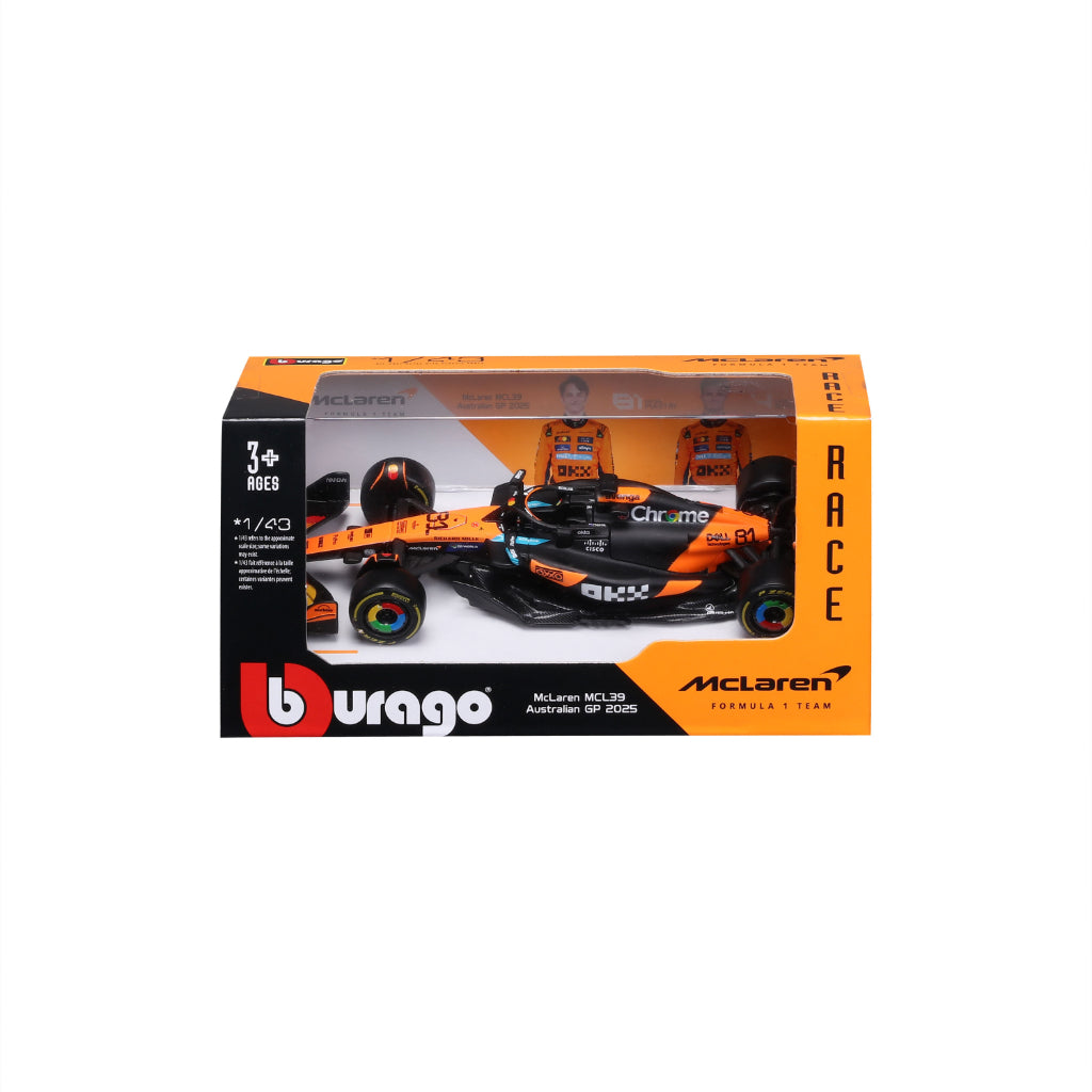 Auto a Escala 1:43 McLaren F1 2025 Piastri | Tienda Copec