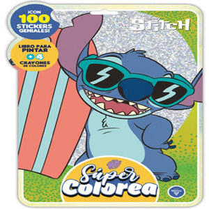 Combo: Sets de Libros Cars 1 + Buscando A Nemo + Monsters University (incluyen figuras). + Libro Para Pintar 32Pag Stitch + Super Colorea Stitch