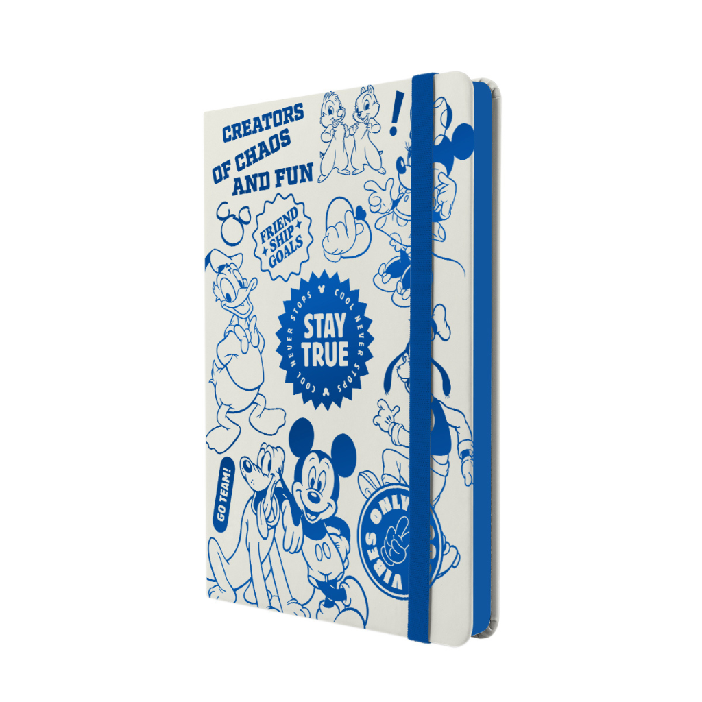 Mooving Notes A5 Tapa Dura Rayado Mickey & Friends