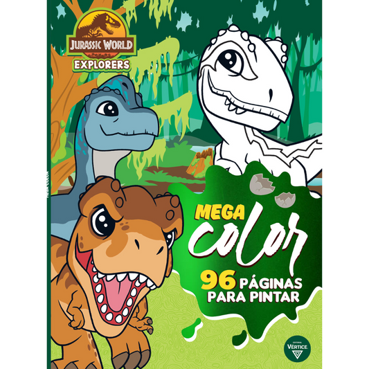 Libro Para Pintar 96Pag Jurassic World