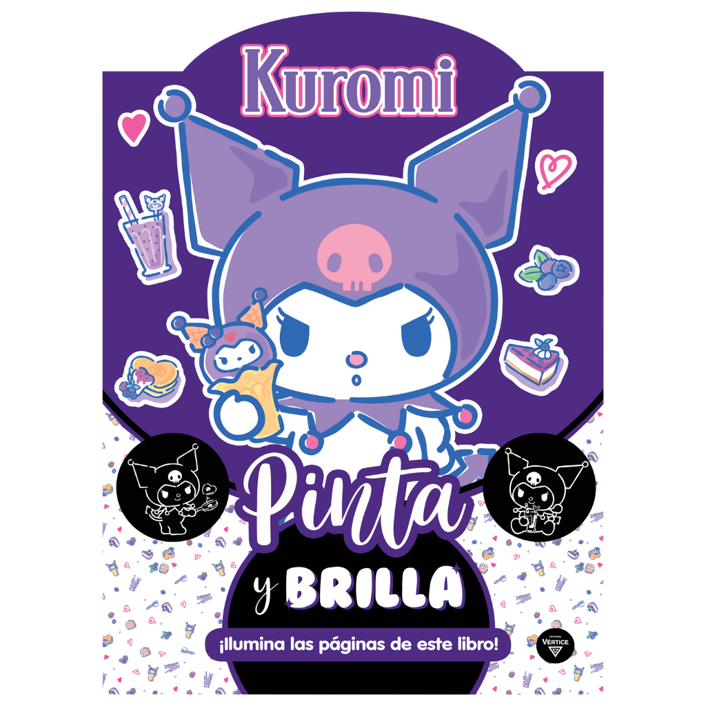 Libro Pintar Kuromi 24P Troquelado