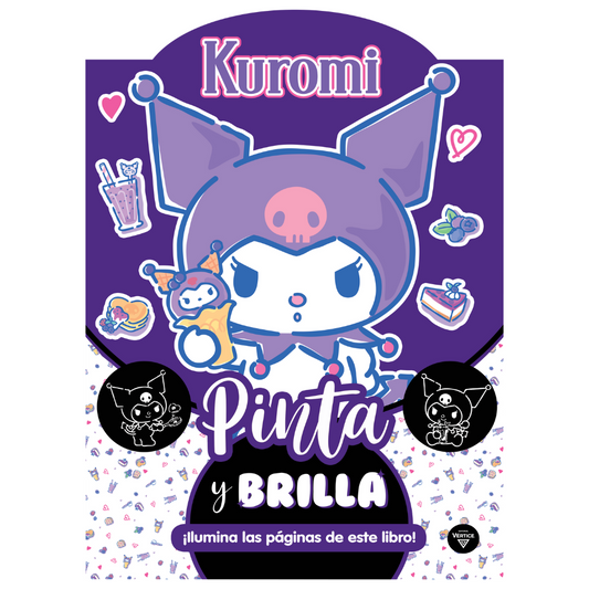 Libro Pintar Kuromi 24P Troquelado