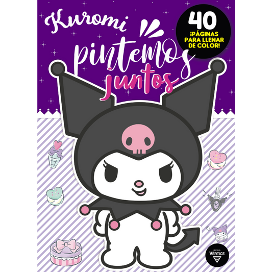 Libro Pintar Kuromi 40 Paginas