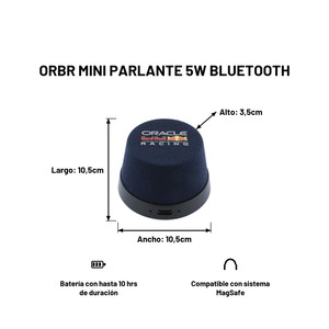 ORBR Mini Parlante 5W Bluetooth