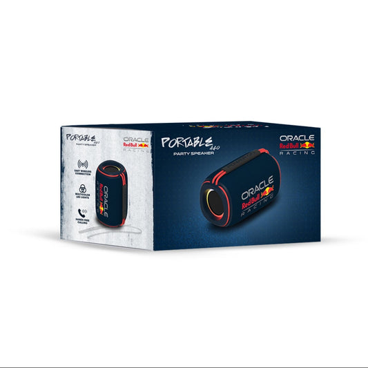 Parlante Bluetooth ORACLE Red Bull Racing RB SK440 10W Con Luces LED