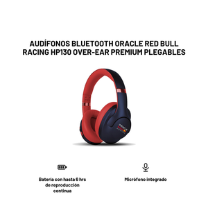 Audífonos Bluetooth ORACLE Red Bull Racing HP130 Over-Ear Premium Plegables