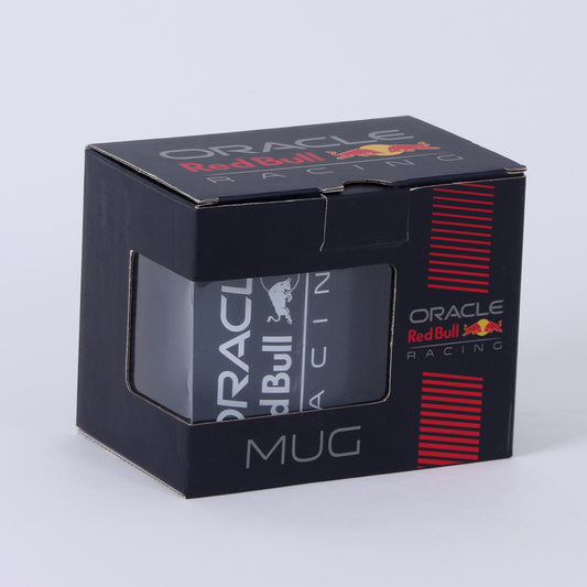 Mug Azul Logo Blanco Oracle Red Bull Racing Caja Regalable