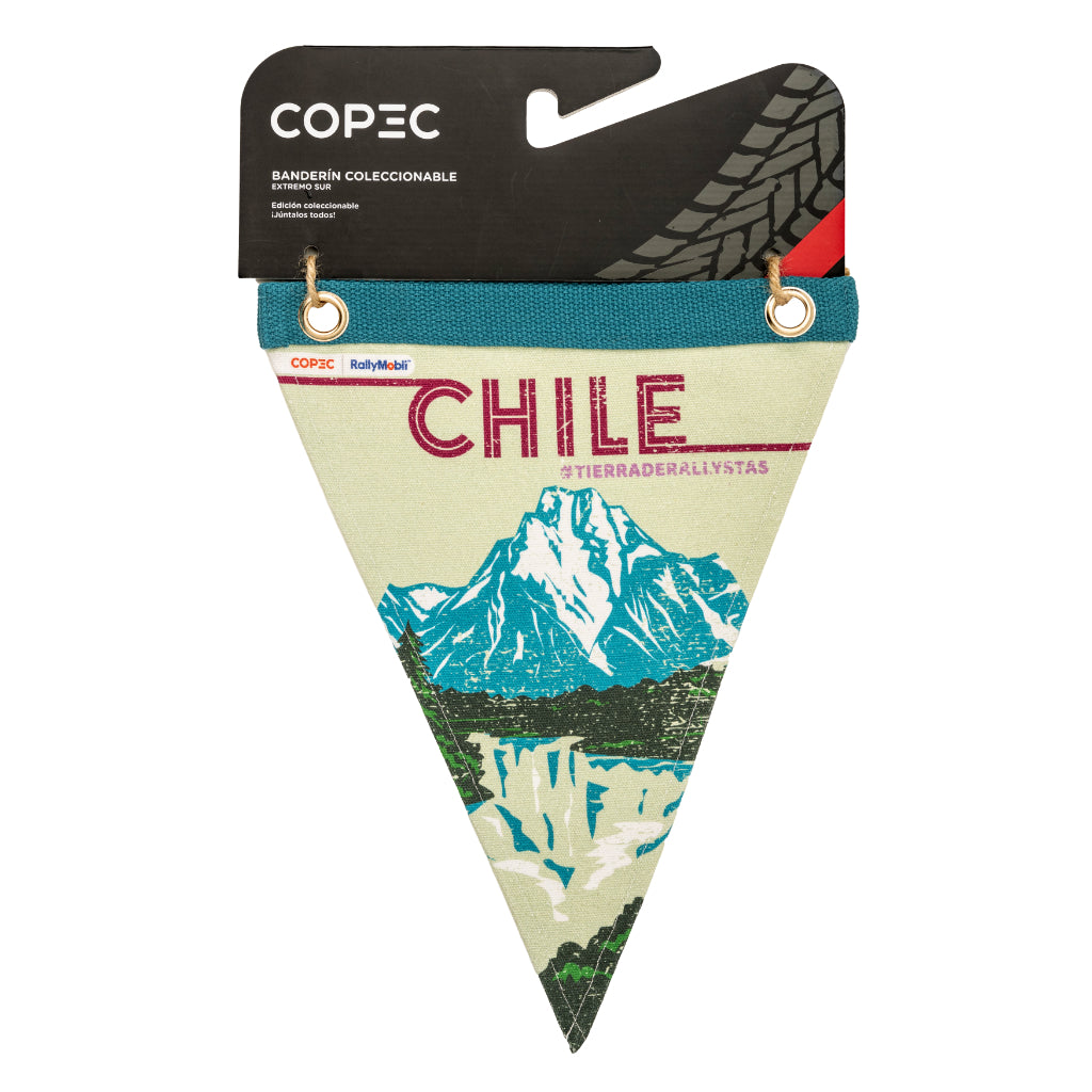 Banderin Rally Inicio Banderín Rallymobil Extremo Sur Chile | Tienda Copec