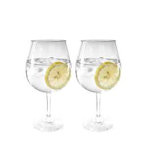 Set de 2 Copas Acrílicas Premium para Gin 660ml