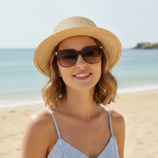 3x $23.990 - Combo 3 Lentes de Sol Bamberg Color Café