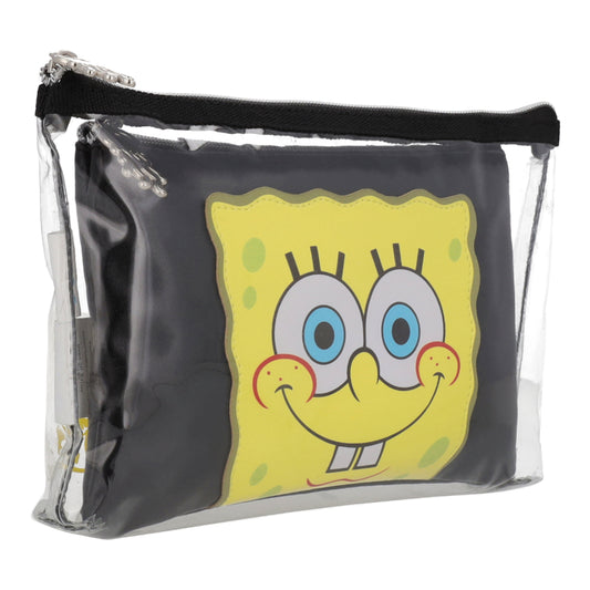 Cosmetiquero Bob Esponja Transparente