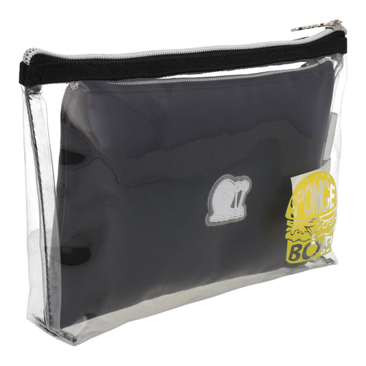 Cosmetiquero Bob Esponja Transparente