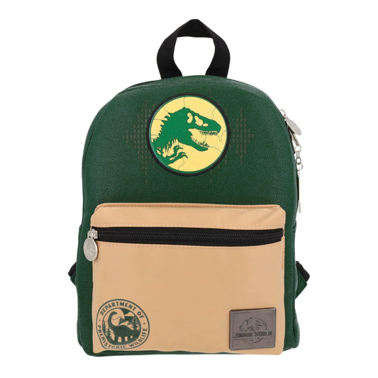 Mini Mochila Jurassic World Beige