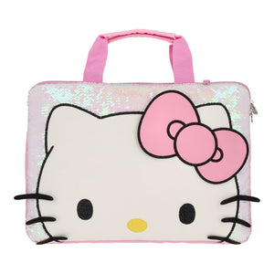 Bolso Notebook Hello Kitty Lentejuelas